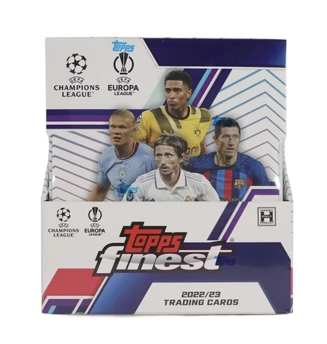 2022-23 Topps Finest UEFA Club Competition Soccer HOBBY Box