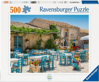 RAVENSBURGER PUZZLE*500 TEILE*WJPC 2023*MARZAMEMI SIZILIEN*RARITÄT*NEU+OVP