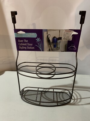 Blow Hair Dryer Holder Over the cabinet Door Storage Organizer