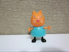 2003 Candy Cat 2.25" Jazwares Action Figure Peppa Pig PBS Sprout Nick Jr 