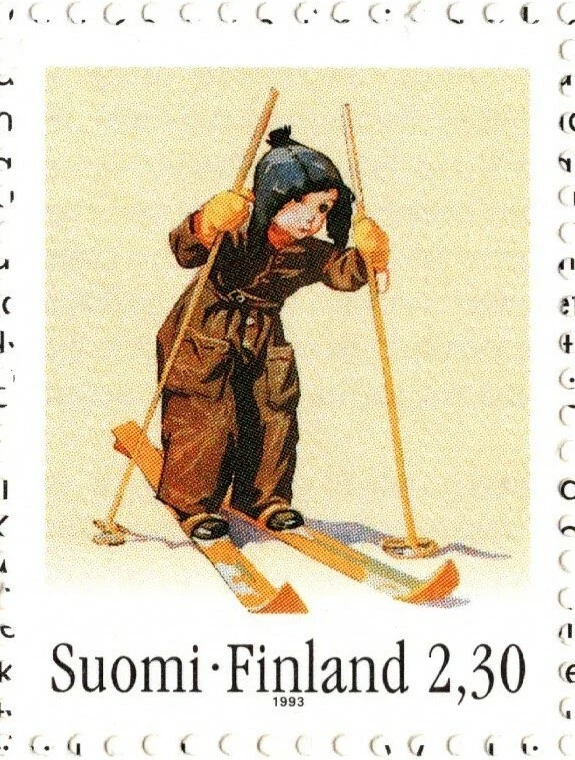 FINLAND 1992 FAIRY TALE STORIES BOOKLET OF FIVE STAMPS MNH  - Image 2 of 4