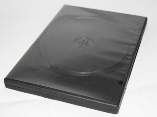 5 x 12 Way Black DVD 39mm Spine Holds 12 Discs Empty Brand New Replacement Case - Picture 4 of 4