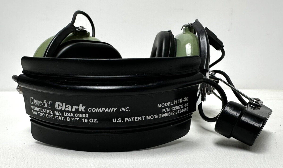 David Clark H10-30 Noise Aviation Headset | eBay