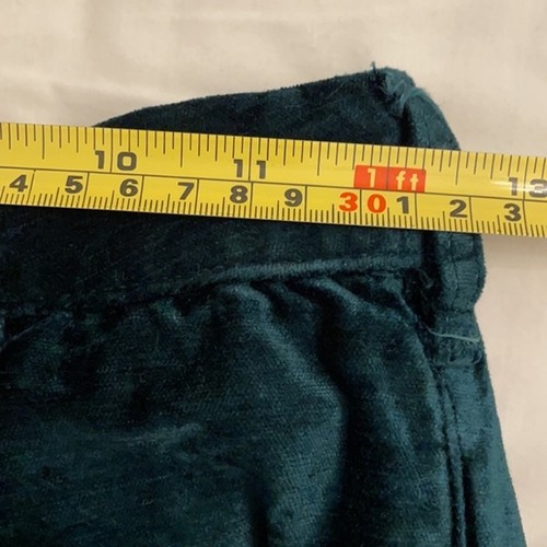 Free People Green Velvet Straight Ankle Jeans Womens Size 24 - Picture 5 of 15