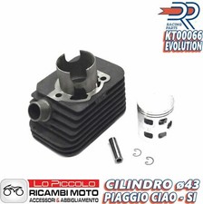 DR GRUPPO TERMICO MODIFICA MOTORE 65cc SP.12 d.43 PIAGGIO CIAO TRE 50 1971-1999