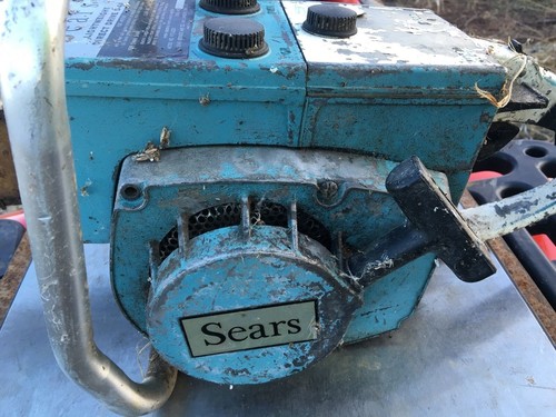 Vintage Sears Lightweight DIRECT DRIVE Chainsaw - Picture 7 of 10