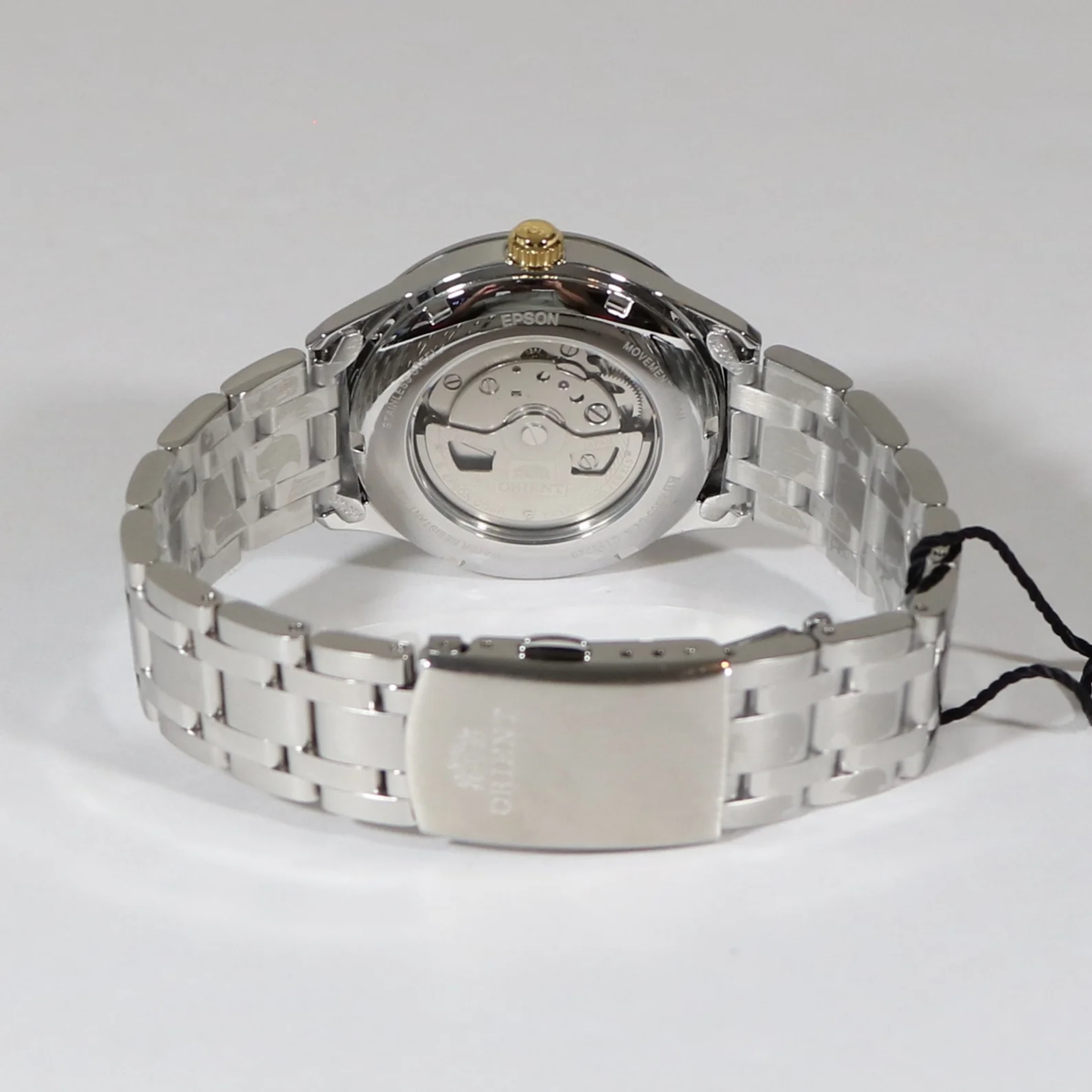 Orient Men's Open Heart Black Dial Automatic Watch AG03002B