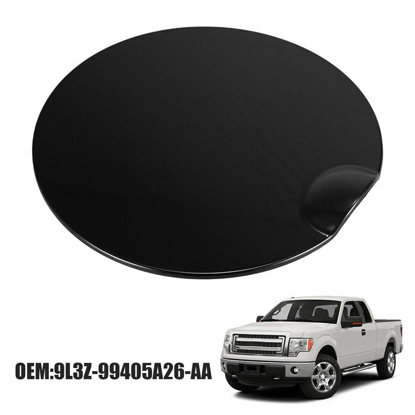 Fuel Gas Tank Filler Lid Door Cap for 20092014 Ford F150 F150 9L3Z