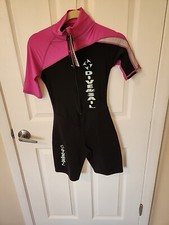 DIVE SAIL 1.5mm Neoprene Wetsuit Swimwear Short Sleeves Womens Diving Suits Sm