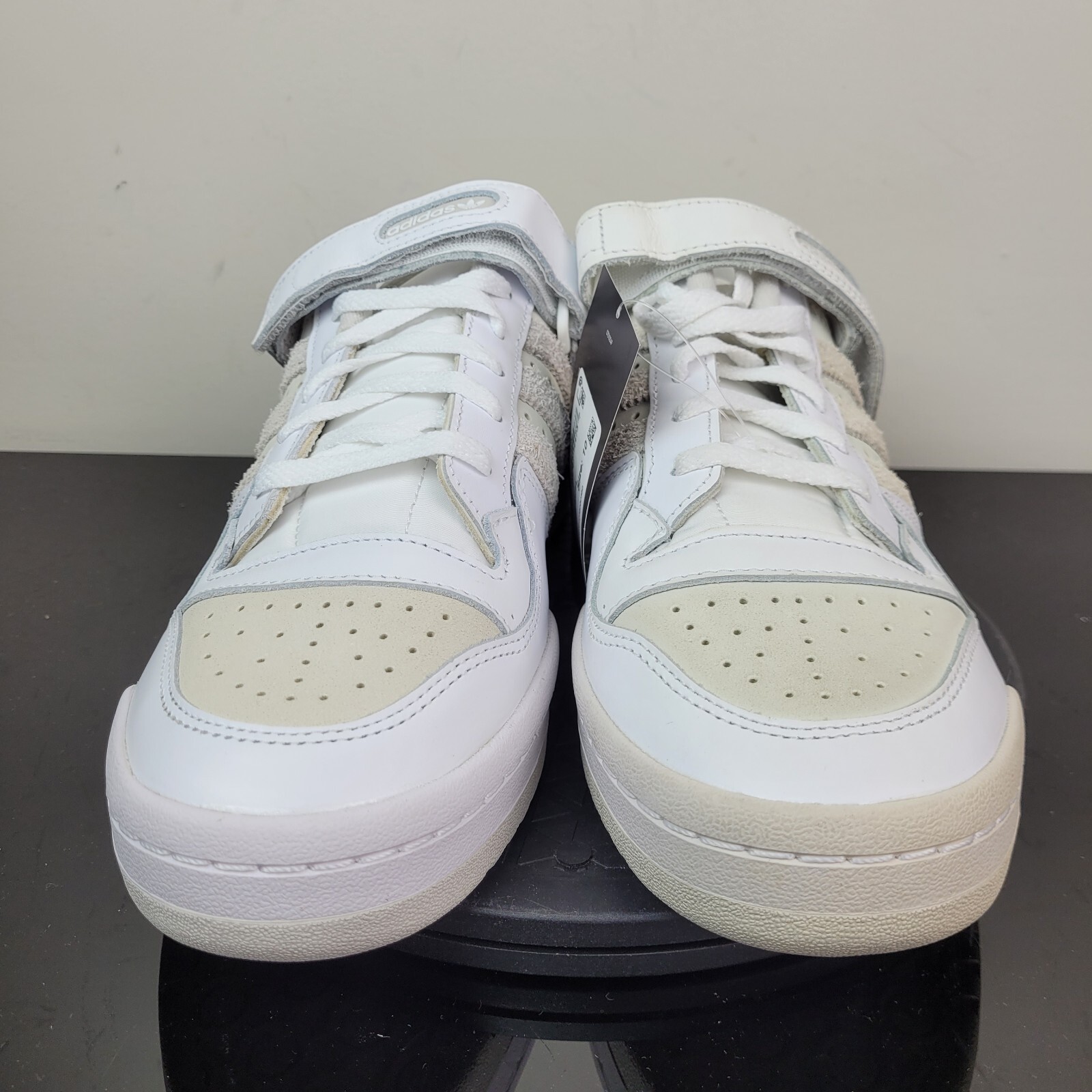 Adidas Originals Forum Low White Gray Athletic Shoes Sneakers HQ6804 Men's Sz 10 thumbnail 2