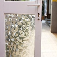 Fancy-fix Vinyl Static Cling Cut Glass Decorative Privacy Window Film 17.7 Inche on sale Fancy-fix Vinyl Static Cling Cut Glass Decorative Privacy Window Film 17.7 Inche on sale