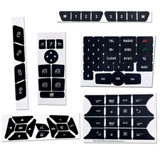 For Mercedes Benz A B E350 ML350 2010-14 Button Repair Kit Window Switch Sticker