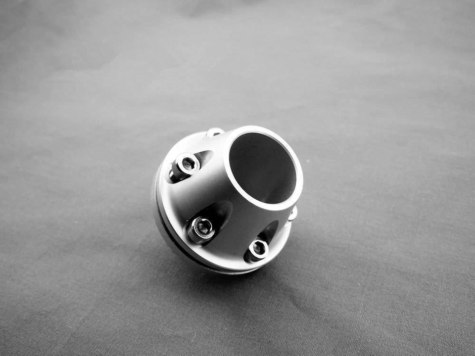 CNC aluminum pipe fix mount For RC boat 16mm end of gas engine pipe - Image 4 of 4