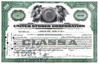 USC United Stores Corporation, 1930 (100 Shares Class A) - Piece No. A 9!!
