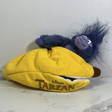 Applause Tarzan Going Bananas Terk the Gorilla 9" Plush Stuffed Animal Disney