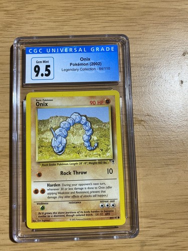 Onix graded CGC 9.5 for sale on eBay