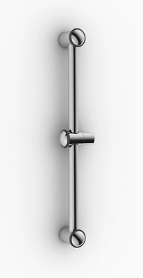 PROFLO PFSASB01CP 30'' Brass Slide Bar with Sliding Hand Shower Holder, Chrome