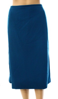 Designer NEW Blue Teal Womens Size 16W Plus Straight Pencil Skirt 139 246 for Sale