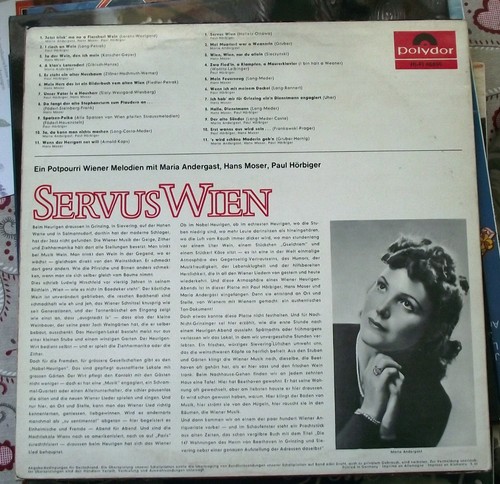 LP: Paul Hörbiger und Hans Moser "Servus Wien" - Bild 2 von 2
