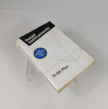 1999 Texas Instruments TI-83 Plus Graphing Calculator Guidebook Instructions