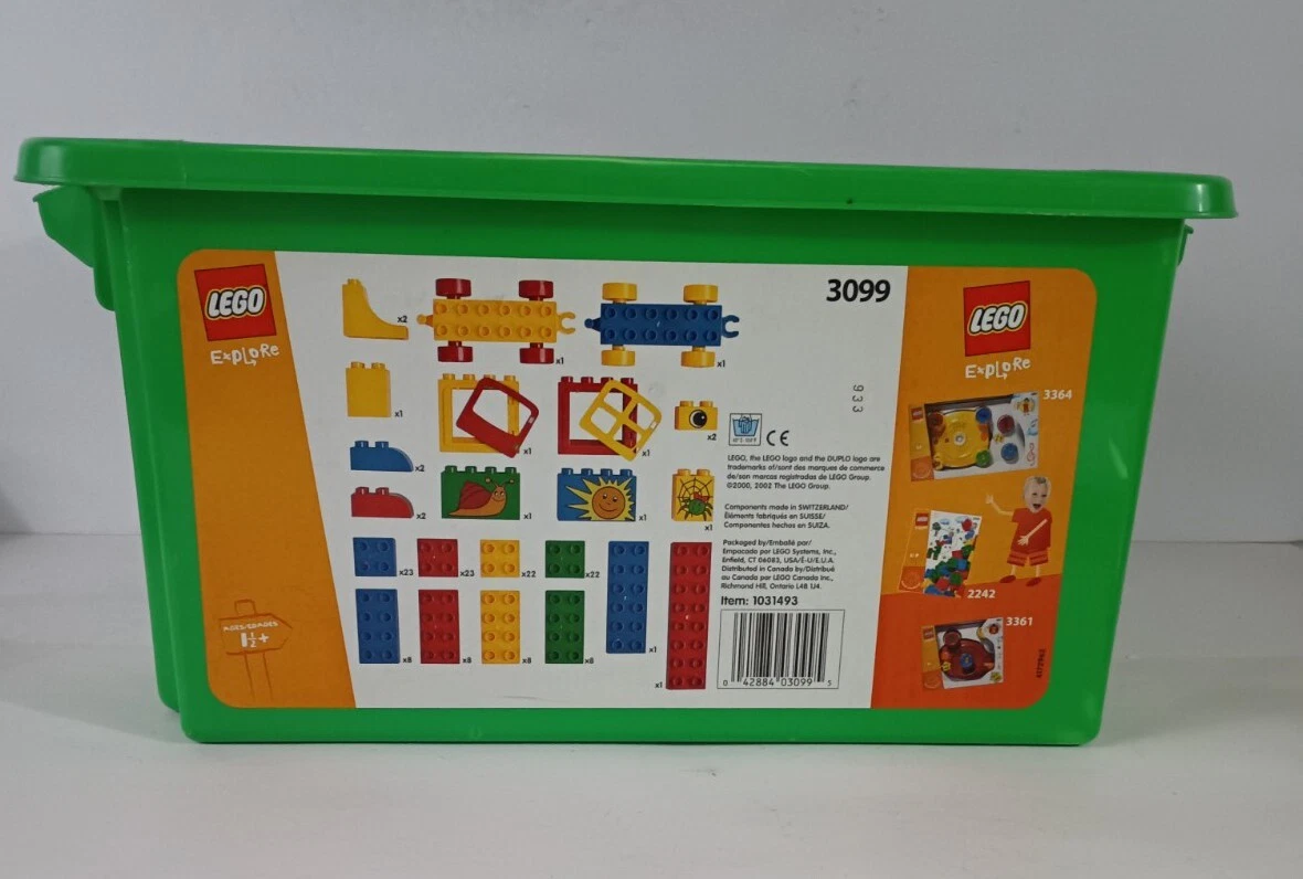 Lego Duplo 3099 Complete Set Of 140 Pieces W Storage Container