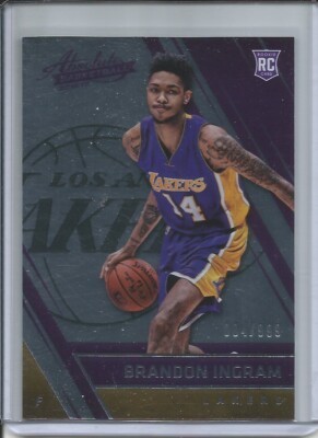 Carte Brandon Ingram CSG 9 Lakers - 2016 Panini Select Blue #91