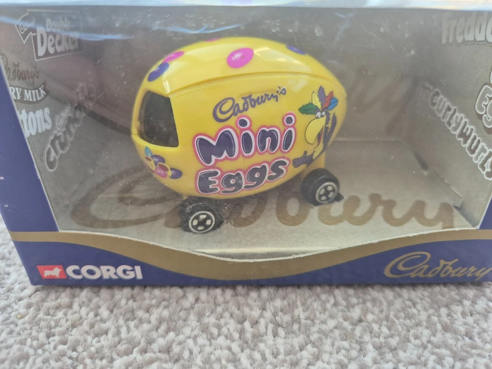 1998 CORGI CLASSICS CADBURY'S MINI EGGS MINI CAR IN ORIGINAL BOX 57502 NEW - Image 2 of 4