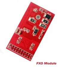 FXO Module X100M Red FXO Daughter Card FXO100 For tdm400p tdm410p aex410 tdm410