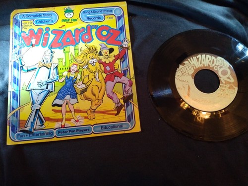  Peter Pan Records The Wizard of Oz Story 45 RPM Record Vinyl LP Children' Story - Picture 1 of 6
