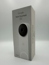 Google Nest Doorbell 2K - Smart Wired 3rd Gen W/ Gemini White/Snow - NEW