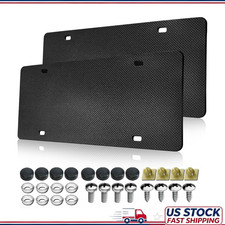 License Plate Anti-rattle Pads 2 Pack 12x6 Foam Backing Plate Noisstyle 2 Pcs