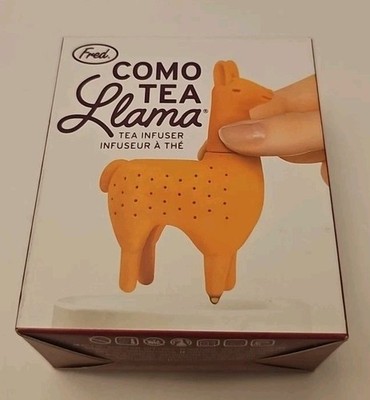 Genuine Fred Silicone Infuser como tea LLAMA, New in box, Great Tea infuser 