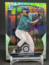 2023 Bowman - Chrome Prospects Lazaro Montes #BCP-58 Lunar Glow Refractor (RC)