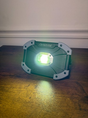 #ad #ad Husky LED Utility Light Ultra Bright w Handle Portable Batteries Not Included $10.39