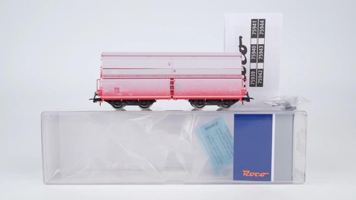Roco H0 75941 Schwenkdachwagen 066 3 120-8 DB | Condition: Gebraucht