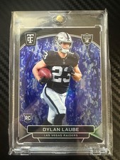 2024 Panini Totally Certified - Rookies Dylan Laube Blue Camo #/50