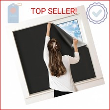 Petaholic 100 Blackout Curtains for Bedroom, Portable DIY Window Blinds, No Dri