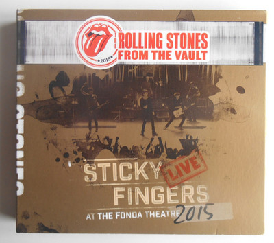 ROLLING STONES Sticky Fingers Live At The Fonda Theatre 2015 - CD/DVD Set (2015)