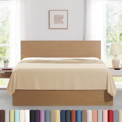 , Inc. Dorm Room Essentials 2-Pack Twin XL Flat Sheets Only, Back to School/C...