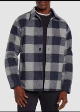 NWT Banana Republic Men's Heavy-weight Heritage Shirt Jacket, Blue, Size M/L