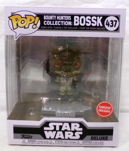 Funko Pop Star Wars 437 Bounty Hunter Collection Bossk Gamestop Exclusive