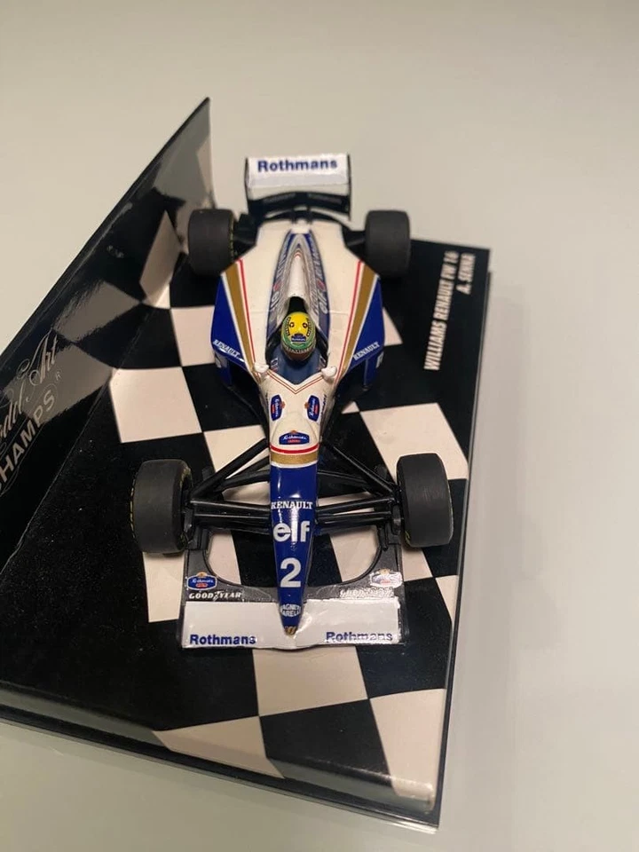 1/43 Williams Renault FW16 Ayrton Senna Rothmans specification - Image 3 of 4