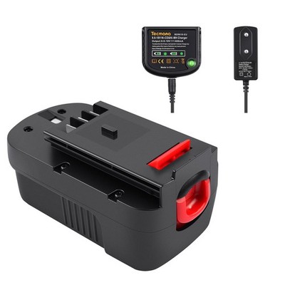 18V 5Ah Ni-MH Akku/Ladegerät für Black&Decker GPC1800 A1718 A18 HPB18 244760-00