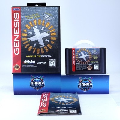 Revolution X CIB W/ Manual - Sega Genesis
