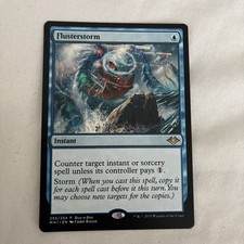 Flusterstorm Regular PROMO BAB MH1 #255 MTG NM Rare 1x