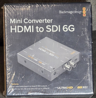 Blackmagic Design HDMI to SDI 6G Mini Converter for sale online | eBay