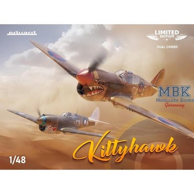 EDUARD ED11187 KITTYHAWK Dual Combo (Curtiss P-40E + P-40N)