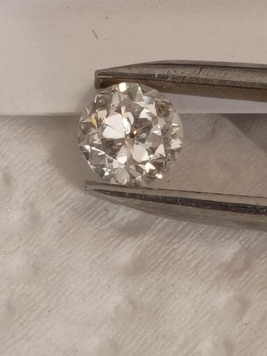 0.65ct OLD TRANSITIONAL CUT DIAMOND L I1 LOOSE NATURAL VINTAGE ESTATE EUROPEAN