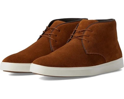 JOHNSTON & MURPHY BRODY CHUKKA BOOTS NEW MEN'S MANY SIZES SNUFF SUEDE