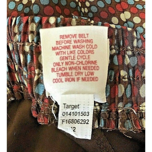 Mossimo Supply Co Skirt Womens Large Brown - Picture 7 of 7